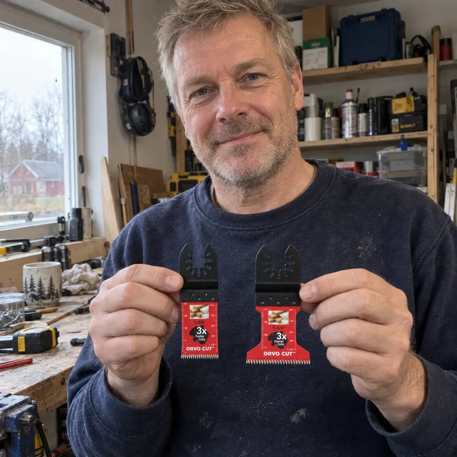 Här håller ORVO CUT skärpan