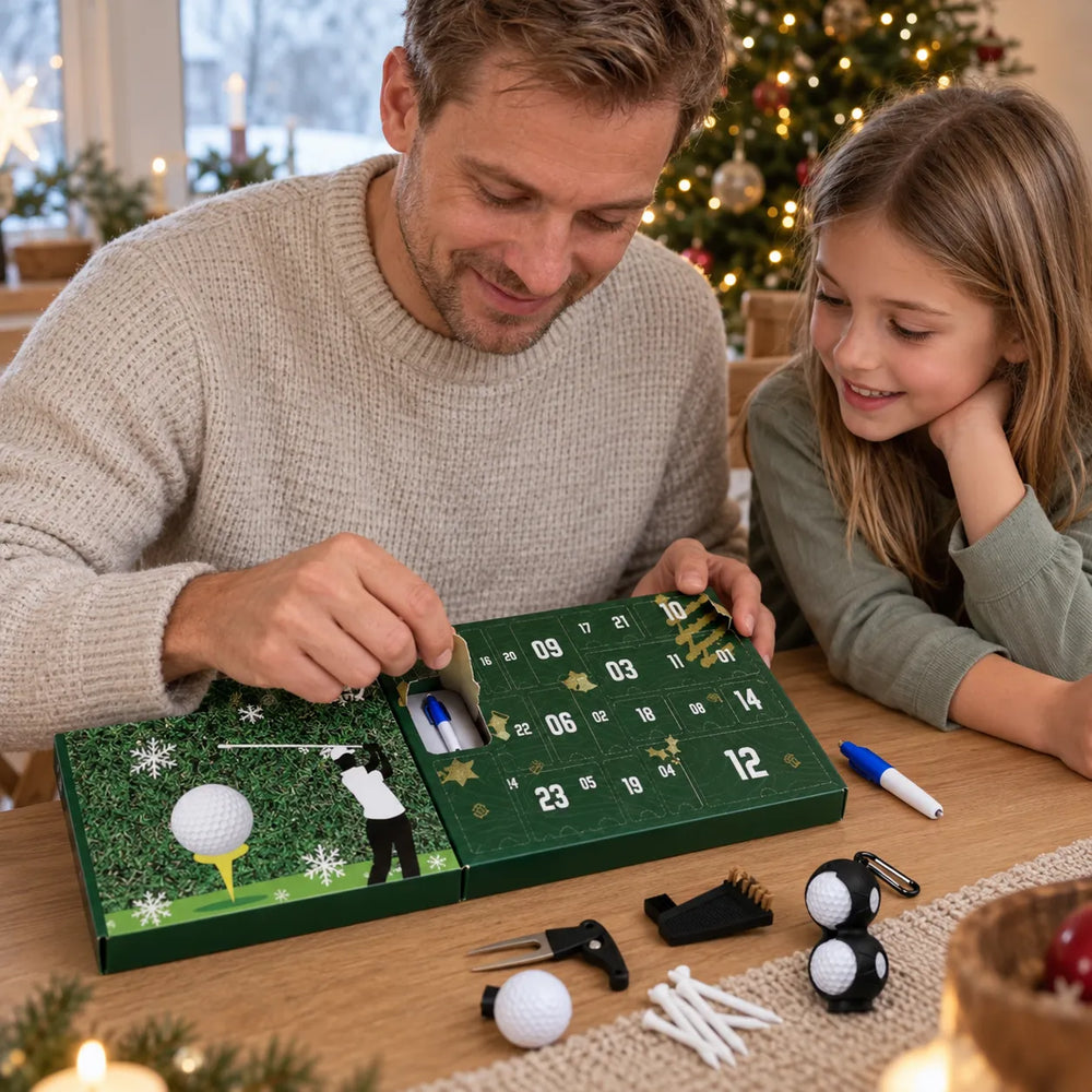 Från julklapp till första tee i vår